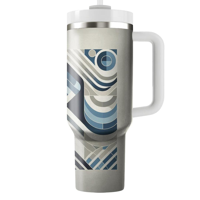 Modern Wave Geometrics  Custom Tumblers