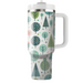 Whimsical Polka Dot Trees  Decorative Tumblers