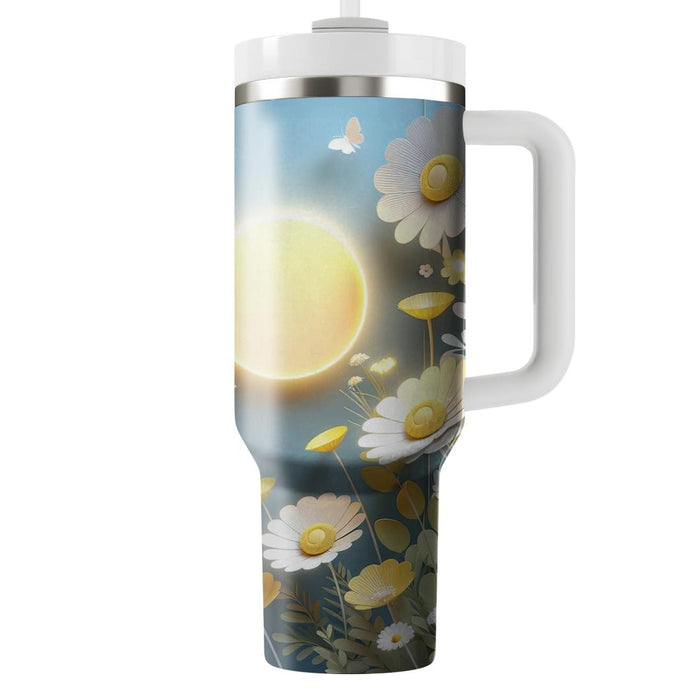 Fresh Floral Breeze  Decorative Tumblers