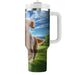 Gleaming Golden Retriever  Decorative Tumblers