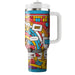 Vintage Pop Art  Tumbler Cups