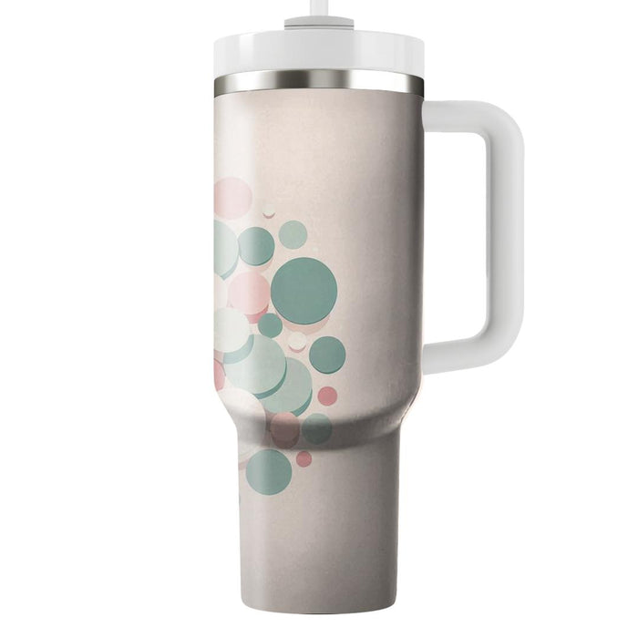 Floral Circle Embrace  Tumbler Cups