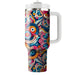 Dynamic Kaleidoscope Pattern  Decorative Tumblers