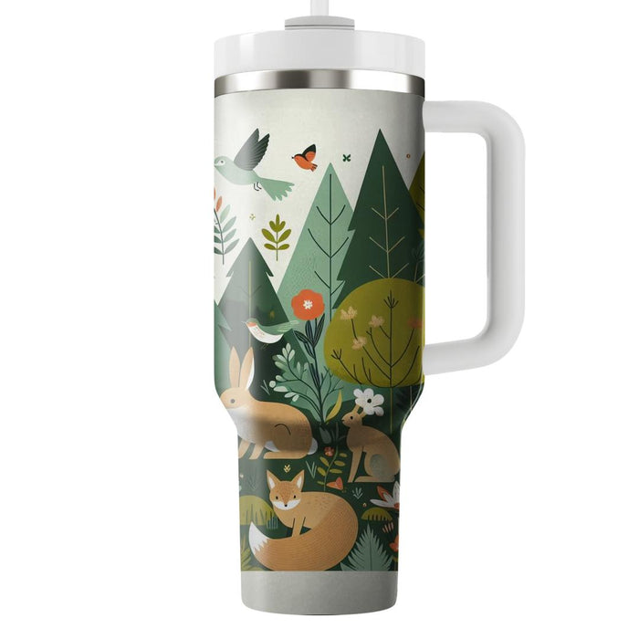 Whimsical Forest Animals  Tumblers For Gifts