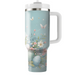 Floral Easter Celebration Tumblers With Lids