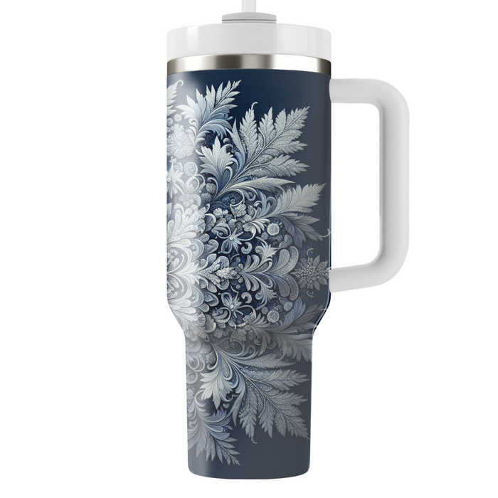 Winter Crystal Frost  Custom Tumblers