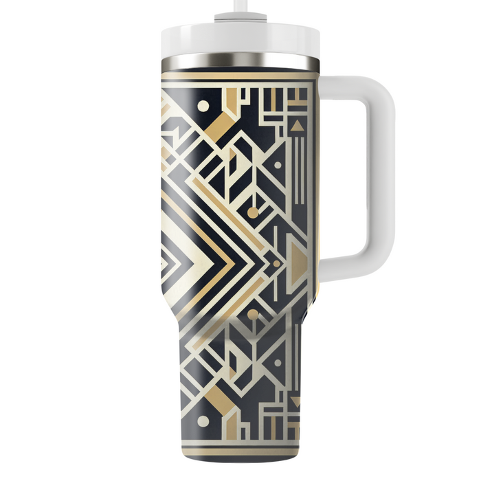 Art Deco Geometric Mix Decorative Tumblers