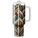 Twisted Rope Motif  Insulated Tumblers