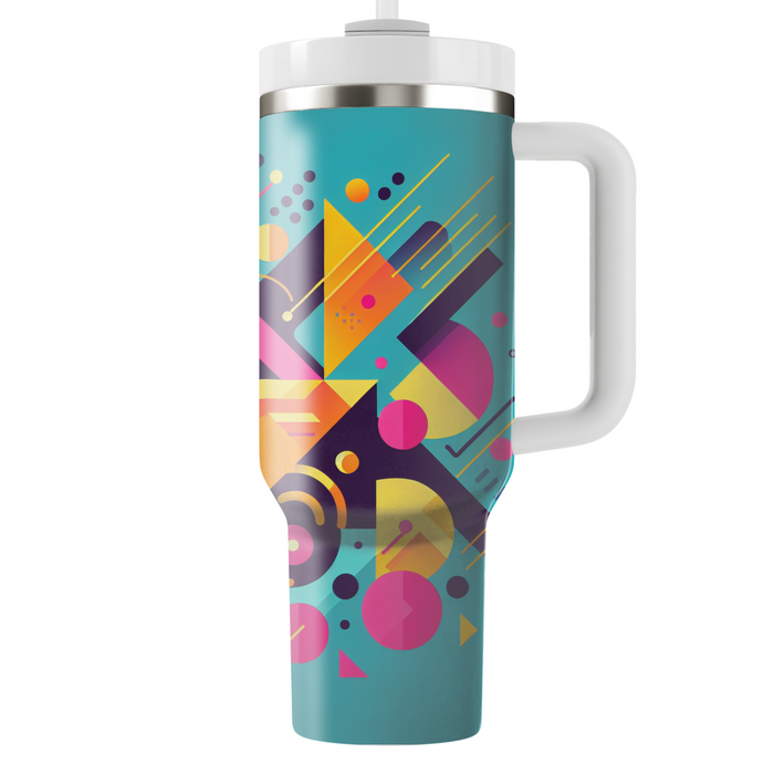 Abstract Geometric Explosion  Decorative Tumblers