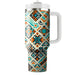 Vibrant Tribal Patterns  Insulated Tumblers