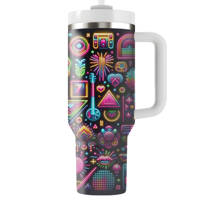 Bold Neon Lights  Tumbler Cups