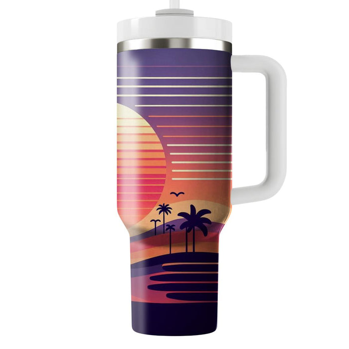 Sunset Fade Radiance  Custom Tumblers