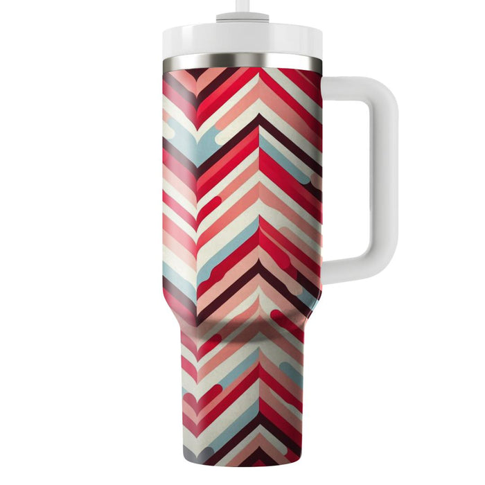 Zigzag Harmony  Personalized Tumblers