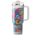 Funky Doodle Art  Tumbler Cups