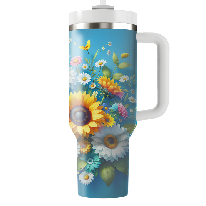 Sunny Days Blossom  Custom Tumblers