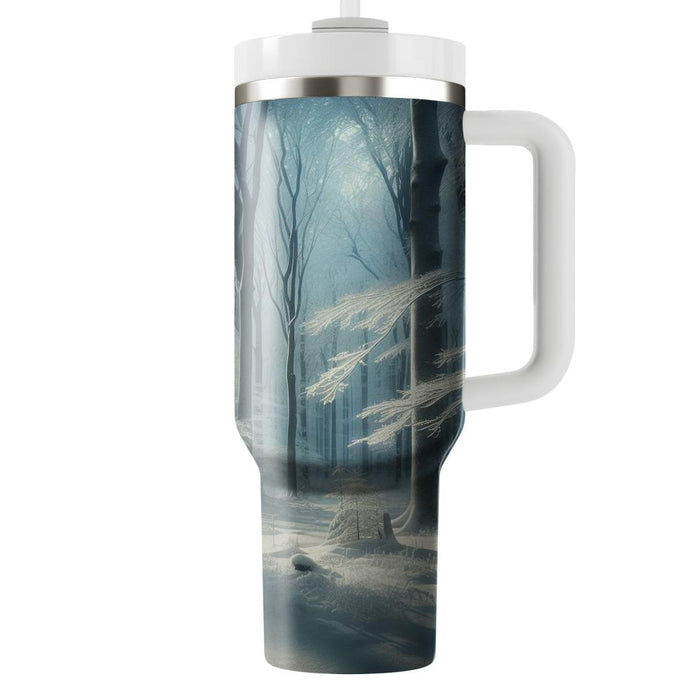 Winter Woodland Retreat  Tumblers For Gifts