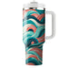 Electric Waves  Insulated Tumblers