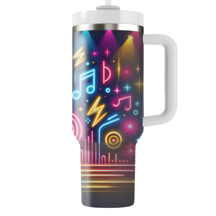 Retro Neon Lights  Personalized Tumblers