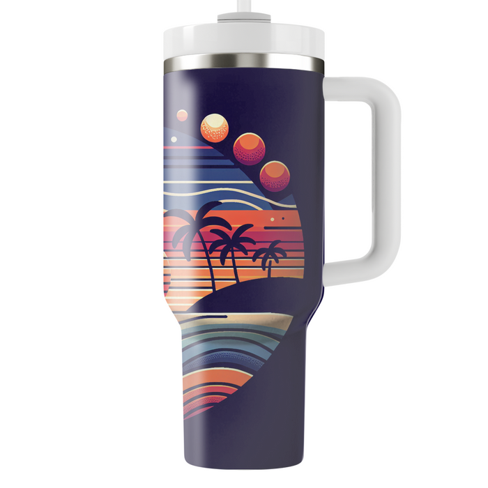 Beach Sunset  Personalized Tumblers