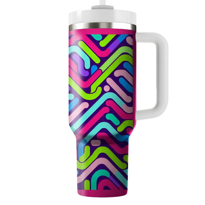 Zigzag Fiesta  Custom Tumblers