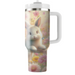 Charming Rabbit Garden  Tumblers With Lids