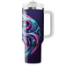 Futuristic Neon Dreams  Personalized Tumblers