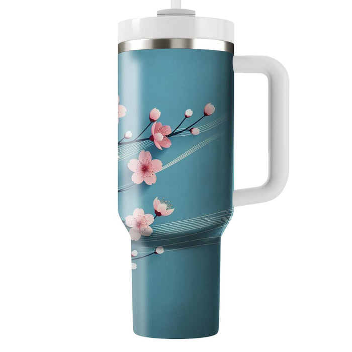 Zen Blossoms - Spring Renewal  Tumblers For Gifts