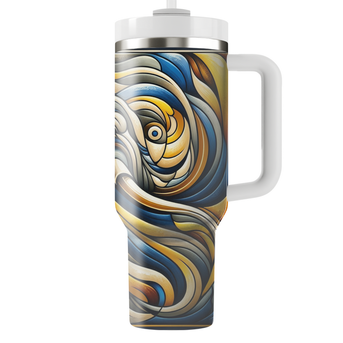 Abstract Majestic Elephant Custom Tumblers