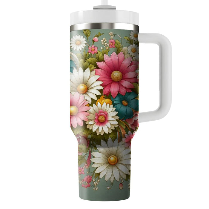 Vibrant Flora  Tumblers For Gifts