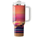 Sunset Spectrum Surreal Travel Tumblers