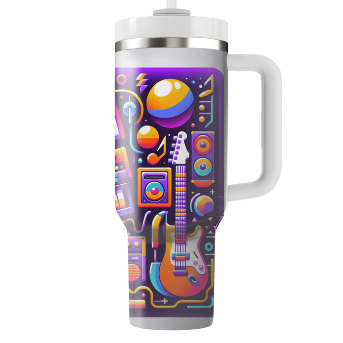 Retro Music Vibes Insulated Tumblers