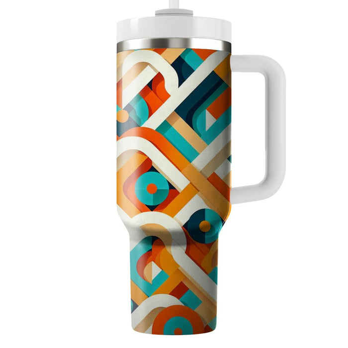 Abstract Geometric Cones  Custom Tumblers