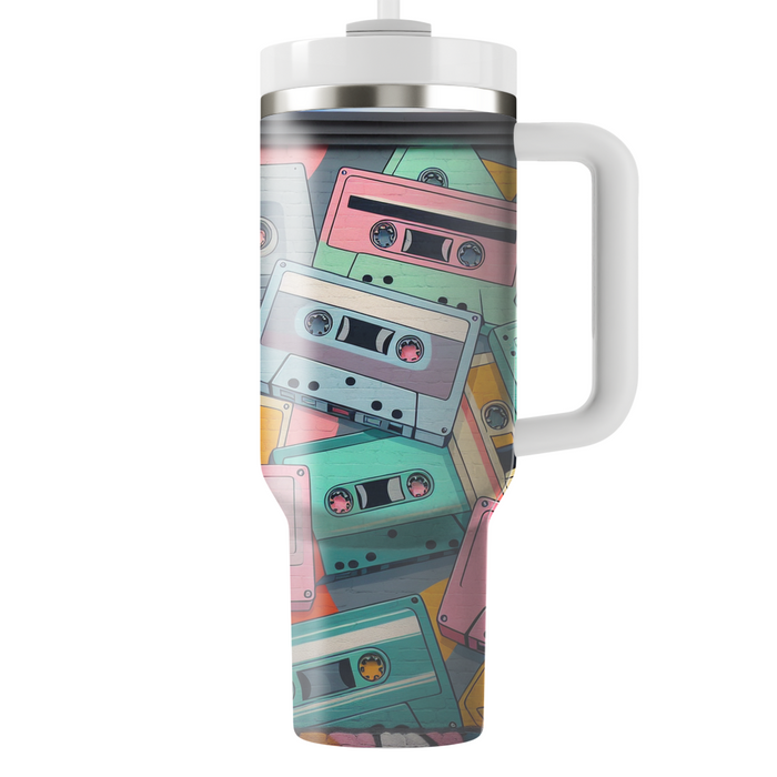 Retro Cassette Tape  Personalized Tumblers