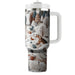 Winter Woodland Animals  Insulated Tumblers