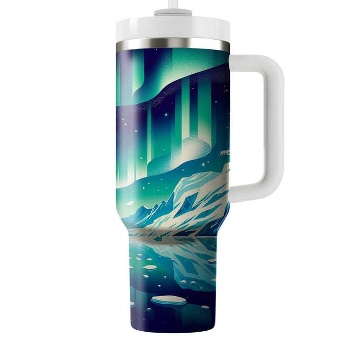 Winter Arctic Chill  Travel Tumblers