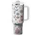 Whimsical Watercolor Flowers  Decorative Tumblers