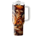 Autumn Leaves Whirl  Decorative Tumblers