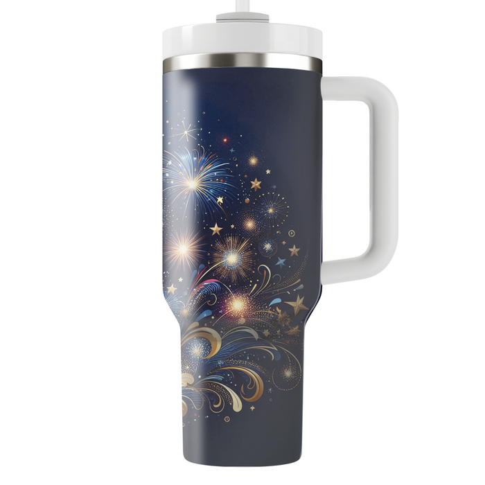 Starlit Harmony - New Year’s Eve  Decorative Tumblers