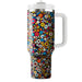 Bright And Playful Confetti  Custom Tumblers