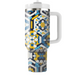 Hexagon Mosaic Delight Tumbler Cups