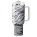 Twisting Ribbon Design  Tumblers With Lids