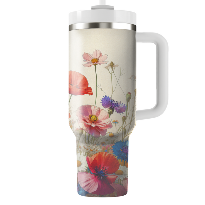 Wildflower Meadow Symphony  Custom Tumblers