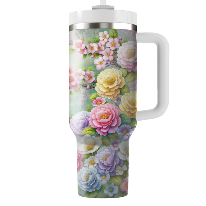 Spring Garden Dance  Personalized Tumblers