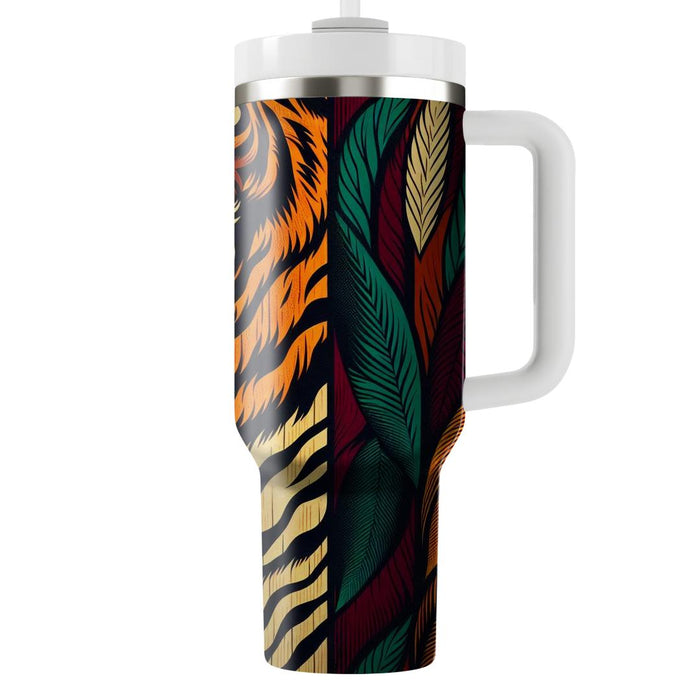 Jungle Fever Stripe  Unique Tumblers