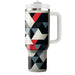 Bold Triangular Motif  Travel Tumblers