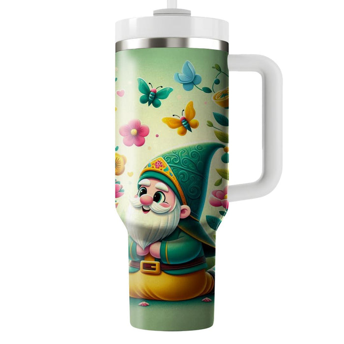 Whimsical Garden Gnomes  Tumbler Cups