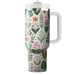 Whimsical Garden Pattern  Insulated Tumblers