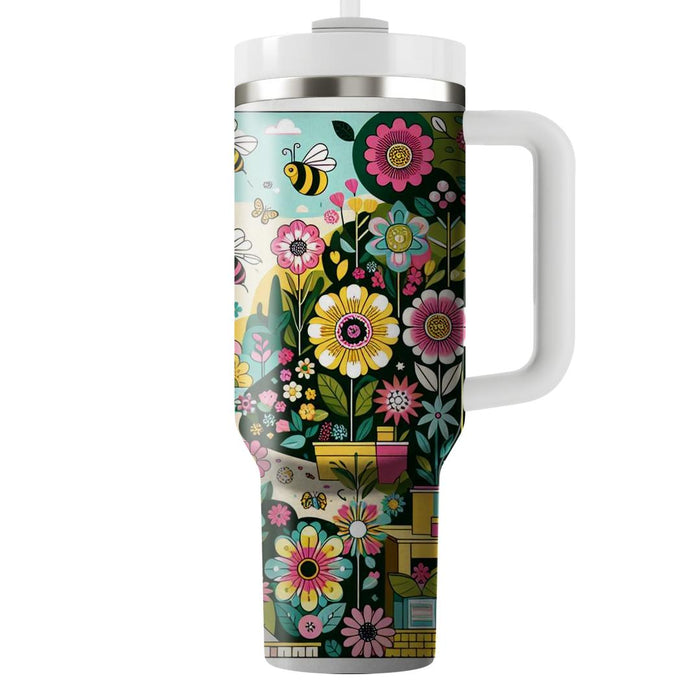 Whimsical Garden Adventure  Tumblers With Lids