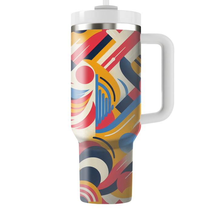 Abstract Brush Stroke  Insulated Tumblers