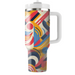 Abstract Brush Stroke  Insulated Tumblers